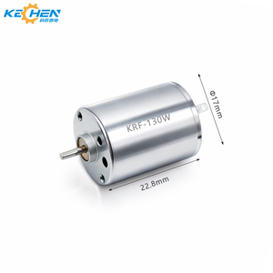 Micro-moteur CC à balais haute vitesse 6V 17mm Faible <span class=keywords><strong>bruit</strong></span> Longue durée de vie pour <span class=keywords><strong>aspirateur</strong></span> et ventilateur - Product Image 2