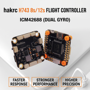 HaiKe H743 8/12S Flugsteuerung FPV 10-Zoll Crossing-Drone Quadcopter UAV Flugmodell mit Bildübertragung und Simulation - Product Image 1