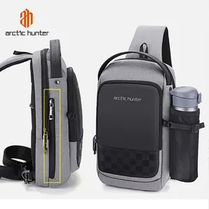 Arctichunter Sports One Shoulder Cross Body Great Quality Personalized Side Chest Bag Anti Theft Sling Bag Mens Crossbody Bag