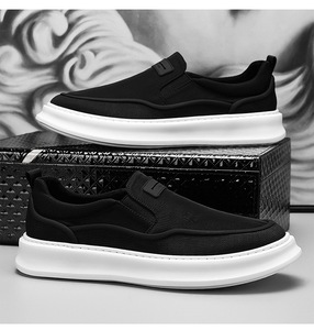 Pointures 39-44, Noir, Conception monobloc pour plus de commodité, <span class=keywords><strong>Chaussures</strong></span> de skate décontractées rétro souples pour le printemps, l'été et l'automne - Product Image 3