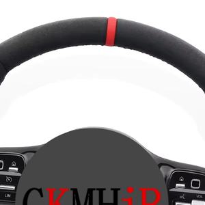 Conjunto de Volante de Coche Completo en Gamuza para <span class=keywords><strong>Mercedes</strong></span> Benz AMG W204 W205 W213 Clase E GLA X156 ML W166 W177 W176 W246 W221 W222 - Product Image 4