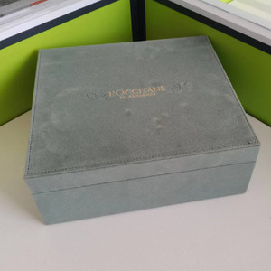 Grey Soft Fabric Large Gift Jewelry Case Custom Velvet <b>Box</b> Gift Packaging <b>Valentin</b> Day Gift <b>Box</b> - Product Image 5