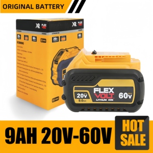 Batería Compatible con DeWalt DCB200 DCB201 <span class=keywords><strong>DCB203</strong></span> DCB2052 DCB206, Paquete de Baterías de Iones de Litio de 9.0Ah 20V/60V para Herramientas Eléctricas MAX - Product Image 4