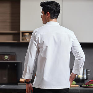 Vêtements <span class=keywords><strong>de</strong></span> <span class=keywords><strong>travail</strong></span> pour chef à manches longues pour homme, pour l'automne et l'hiver, pour restaurant, bar, boulangerie, pâtisserie - Product Image 3