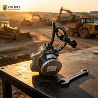 Motore dell'Acceleratore 7834-41-2000 Compatibile con Escavatori Komatsu PC200-7 PC220 PC360-7, Ricambio per Regolatore di Velocità