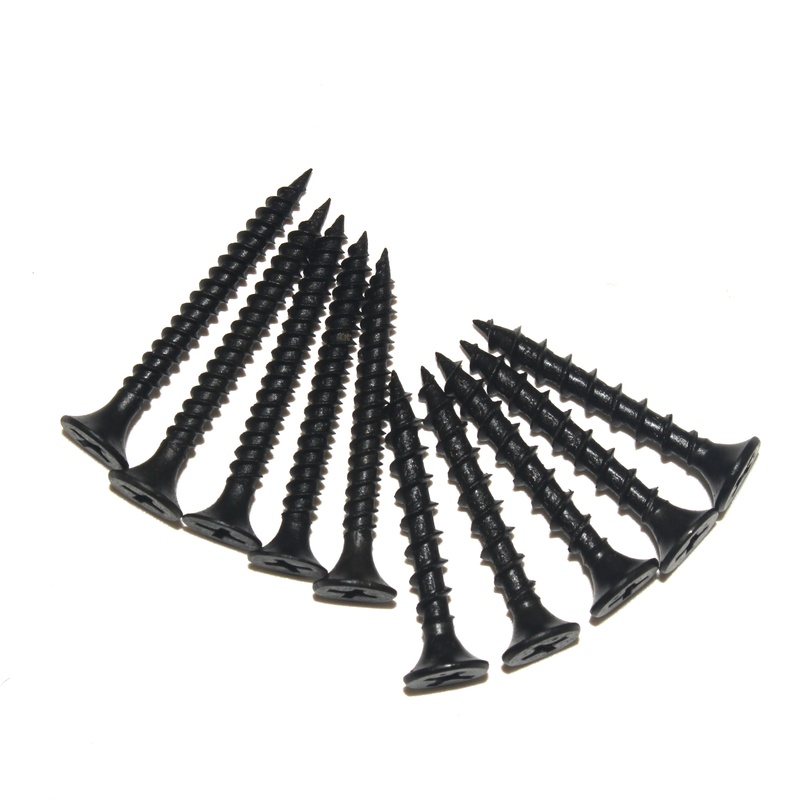Black Phosphated Gypsum Board Screws 25mm