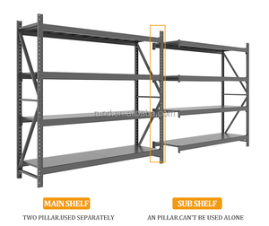 Giá lưu trữ nhiều lớp bằng thép RD-33 # Q235 giá đỡ đa cấp có thể điều chỉnh lớp sơn tĩnh điện cho hàng hóa trọng lượng nặng - Product Image 6