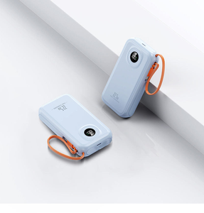 Chargeur portable 20000mah 10000mah Haute capacité Affichage numérique Charge rapide PD20W Batterie externe avec câbles - Product Image 3