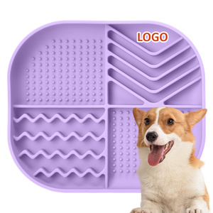 ชามอาหารสุนัขแบบกันลื่น ซิลิโคนเกรดอาหาร ปลอดสาร BPA ช่วยให้กินช้าลง - Product Image 1