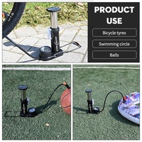 BAIMEI Portable Car Tire Inflator Air Easy to Carry Foot Pump