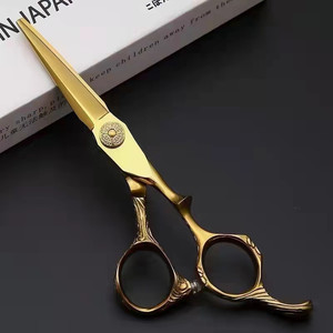 กรรไกรตัดผมมืออาชีพขนาด 5 นิ้ว แบบแบน ผลิตจากสแตนเลส SUS440C สำหรับคนถนัดขวา รองรับการปรับแต่ง ใช้สำหรับงานเสริมสวย - Product Image 4