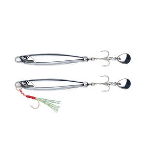 T型鱼饵日本10g 15g 20g 30g 40g 60g 80g双人鱼饵锌合金慢速金属夹具硬鱼饵跳钩 - Product Image 4