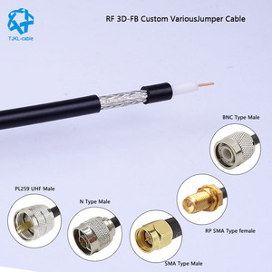 Amplificador de señal de teléfono <span class=keywords><strong>celular</strong></span> de baja pérdida de alta calidad 50 Ohm RF 3D-FB <span class=keywords><strong>Cable</strong></span> <span class=keywords><strong>coaxial</strong></span> N macho a SMA macho 15M Conector de <span class=keywords><strong>cable</strong></span> <span class=keywords><strong>coaxial</strong></span> - Product Image 3