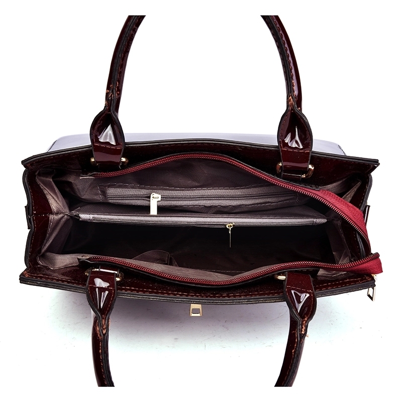 Mode en cuir véritable sacs à main pour femmes en cuir pu imperméable à l'eau dames sac