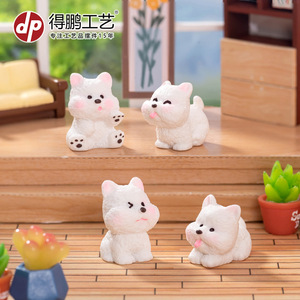 Figura de Perro West Highland en Miniatura, de Resina, para Decoración de Escritorio, Adorno de Mascotas - Product Image 4