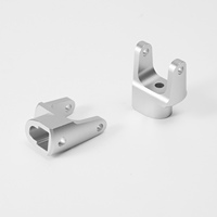 Kit d'accessoires pour trépied de batterie en alliage d'aluminium CNC : tige de connexion pour double pédale, tige de miroir, arbre de transmission universel, finition anodisée