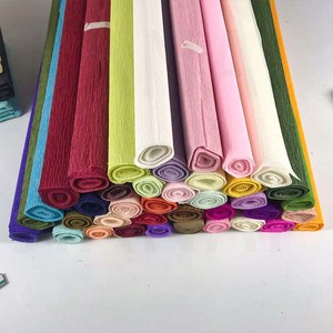Papel Crepé de Colores al por Mayor, 250cm*50cm, Impresión por Grabado, Plisado y Enrollado, para Empaque de Flores, Manualidades y Creación de Flores - Product Image 2
