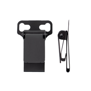 Clip de fixation pivotant en acier inoxydable nickelé mat, durable, pour camping en extérieur, équipement EDC, quincaillerie de fixation - Product Image 1