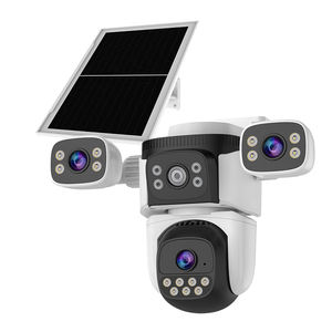 OEM CCTV 시스템 4G 3MP 실외 IP 태양광 보안 전원 클라우드 스토리지 인체 감지 방수 야외 4G 네트워크 배터리 카메라 - Product Image 1