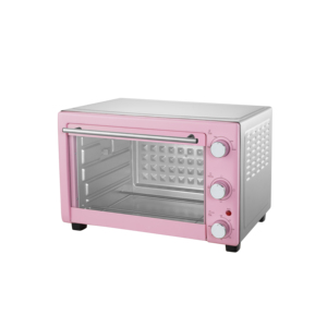 Màu Hồng Sử Dụng Nhà Nấu Nướng Lò Nướng Bánh Mì Điện Với Rotisserie Gió Nóng 30 Lít - Product Image 1