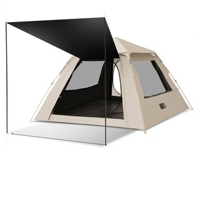 Explorer <b>Tent</b> Outdoor Camping 210x210x140cm Double Layer <b>Waterproof</b> Portable Four Seasons Use - Product Image 1