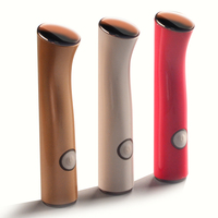 Masseur facial de marque OEM, appareil de beauté avec lumière LED, taille mini pour usage domestique, option de logo personnalisé