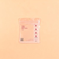 Sacs d'emballage en Mylar imperméables avec fermeture éclair pour vêtements, sous-vêtements, caleçons, rangement
