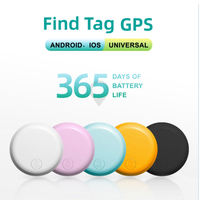 Dispositif de suivi GPS double système, mini localisateur de téléphone portable, anti-perte, localisateur intelligent, traceur GPS compatible IOS et Android