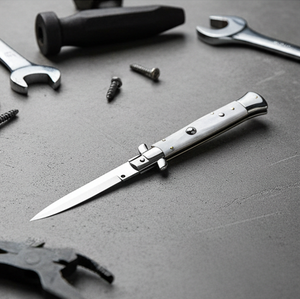 Couteau <span class=keywords><strong>de</strong></span> poche pliant à lame courbée en acier inoxydable personnalisé pour le camping en plein air, la <span class=keywords><strong>survie</strong></span>, la chasse, le bricolage, qualité OEM disponible - Product Image 4