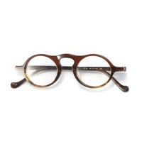 Lunettes de lecture unisexe tendance vintage de haute qualité 2024, double pont, ovales, surdimensionnées, en acétate, forme visage diamant, faites à la main, motif animal