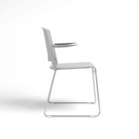 Chaise de conférence moderne, couleur vive, pour négociation, bureau, ordinateur, loisirs, travail, empilable, imperméable, multifonctionnelle, antidérapante