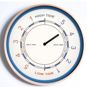 Horloges murales de marée à cadre en bois rond simple et moderne de 12 pouces <span class=keywords><strong>horloge</strong></span> cadeau avec logo personnalisé - Product Image 2