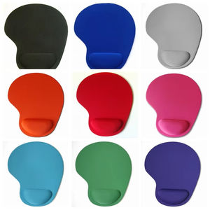 Alfombrilla de Ratón Antideslizante de Goma con Soporte de Gel para la Muñeca, Forma Ovalada 230x180x20mm para PC/Portátil, Juegos y Oficina - Product Image 5