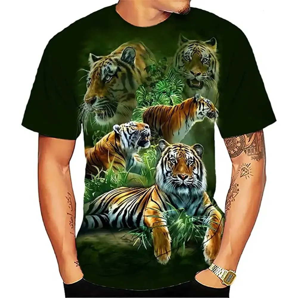 Fitspi Groothandel Heren 3d T-Shirt T-Shirts-Nieuwigheid Coole Ontwerpen T-Shirts Dropshipping Tshirt