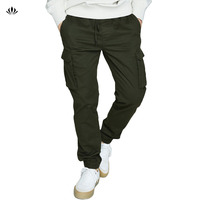 Pantalons cargo décontractés pour hommes, style streetwear, coupe ample