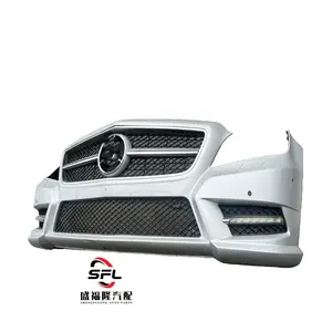 Rakitan bumper depan mobil CLS 218 klasik, kisi asupan kisi depan Premium rakitan kit bodi tahan lama untuk Mercedes Benz