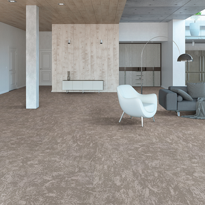 Nhà Máy Bán buôn 25x100cm 100% Polyester <span class=keywords><strong>PVC</strong></span> hiện đại hình học văn phòng gạch Thảm nhiệm vụ nặng nề Modular không thấm nước antifouling vật nuôi - Product Image 2