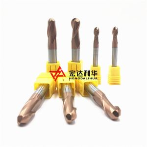 Fraise à queue sphérique en carbure haute dureté pour CNC, fraise de défonceuse pour le bois - Product Image 6