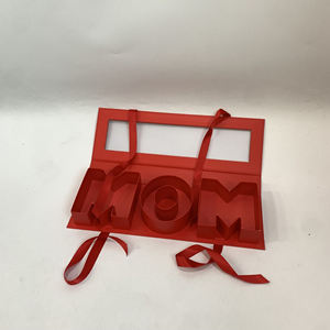 Venta al por mayor plegable Día DE LA MADRE caja de flores de rosas Rectangular mamá Floral <span class=keywords><strong>Gite</strong></span> caja para mamá embalaje de flores - Product Image 4