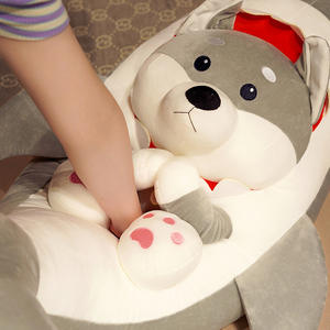 Peluche de Tiburón Divertido para Dormir, Juguete de Peluche de Escultura de Arena, Tiburón Goofy para Regalo de Cumpleaños, Algodón PP Bordado ODM - Product Image 5