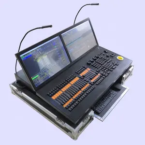 Console DJ DMX Pro Black Horse avec Joystick Artnet Ethernet RDM DMX512 Contrôleur vidéo d'éclairage intelligent (1 pièce disponible)