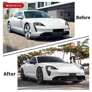 Accessori Auto Kit Carrozzeria in Fibra di Carbonio per <span class=keywords><strong>Porsche</strong></span> <span class=keywords><strong>Taycan</strong></span> Aggiornamento allo Stile T Bodykit - Product Image 6