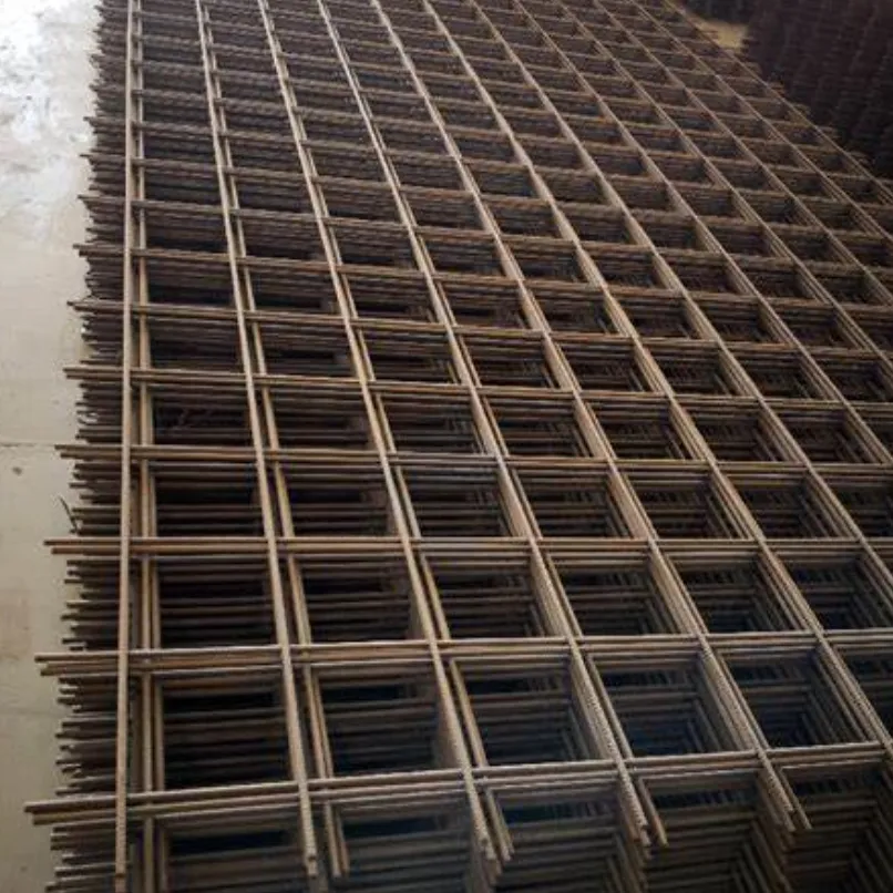 바닥 난방 용 아연 도금 철망 강화 용접 철망 패널 15x15 1m x 2m