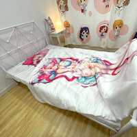 Housse de couette anime personnalisée 150x200cm, ensemble de literie en polyester imprimé, fabricant OEM, fournisseur