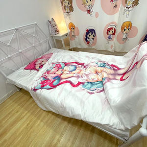 Custom Anime <strong>Duvet</strong> <strong>Cover</strong> 150x200cm Polyester Bedding Set Printed OEM Manufacturer Supplier - Product Image 5