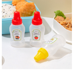 ขวดใส่ซอสขนาดเล็กใส่น้ำสลัดซอสถั่วเหลืองปลอดภัยจากอาหารญี่ปุ่น - Product Image 4