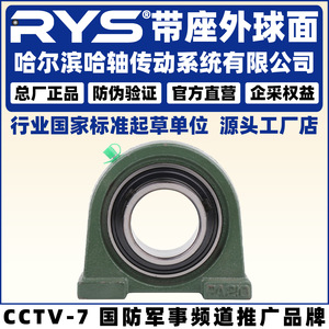 Rodamiento de rodillos esféricos RYS UCPA 211 212 213 215 P5 de doble hilera para planta de fabricación - Product Image 4
