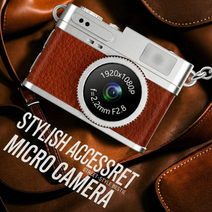 Mini caméra rétro S150, caméra miniature portable avec enregistrement vidéo HD 1080P, mini caméra porte-clés, carte SD, mini caméra pour enfants - Product Image 1