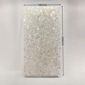 Hoja mediana de Beimei Bohai Bay blanqueada 240*140mm papel Diy Material decorativo hoja de accesorios - Product Image 2