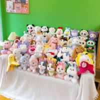 Professionele Maker 8 Inch Zachte Pluche Knuffel Assortiment Cartoon Figuren voor Game Zone Klauwautomaat Promotie Weggeefactie
